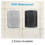 Waterproof 6.5" 400W Outdoor Wall Mount Speakers
