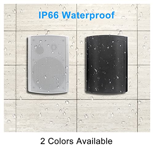 Waterproof 6.5" 400W Outdoor Wall Mount Speakers