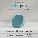 Echo Pop Smart Speaker - Compact Wi-Fi & Bluetooth