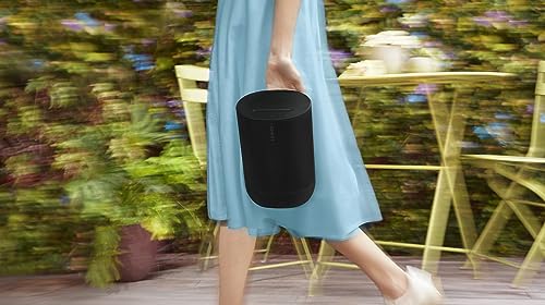 Sonos Move 2: Powerful Portable Stereo Speaker (Black)