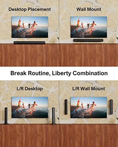 ULTIMEA 100W Detachable Bluetooth Sound Bar