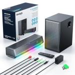 Smalody Wireless Home Theater Soundbar with Subwoofer