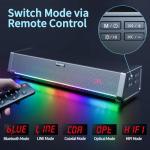 Smalody Wireless Home Theater Soundbar with Subwoofer