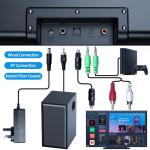 Smalody Wireless Home Theater Soundbar with Subwoofer