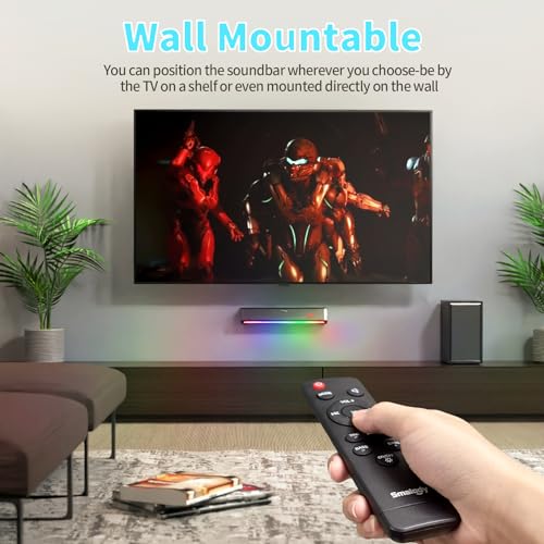 Smalody Wireless Home Theater Soundbar with Subwoofer