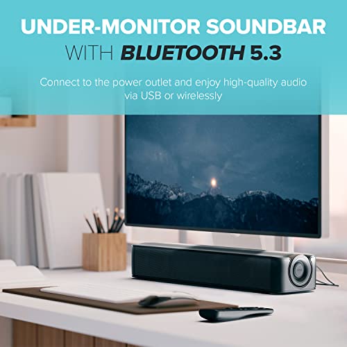 Creative Stage SE Bluetooth Under-Monitor Soundbar