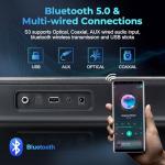 OXS S3 Bluetooth Soundbar with Surround Sound