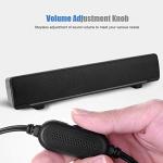 Cigemay Portable 3D Stereo Soundbar for Home