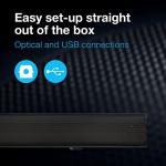 Cello 40W Bluetooth Soundbar with Optical Audio