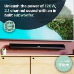 Majority Snowdon Bluetooth Sound Bar with Subwoofer