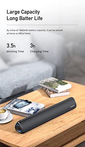 Roxel RSB100 Portable Bluetooth Soundbar for TV