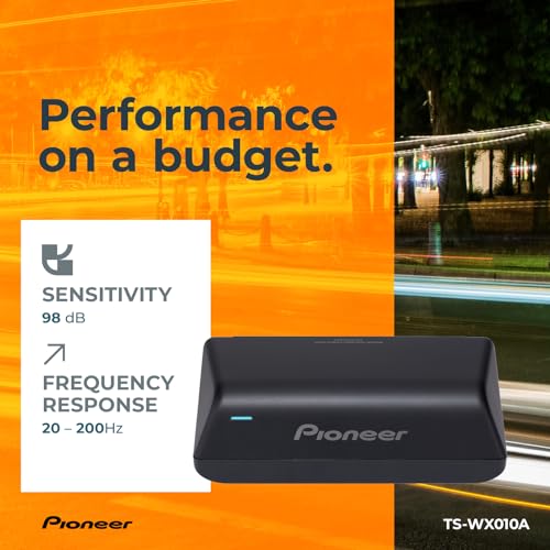 Pioneer TS-WX010A Compact Active Subwoofer with Amp