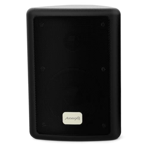 Audibax Pícolo PR41 HiFi Bookshelf Speakers - Black