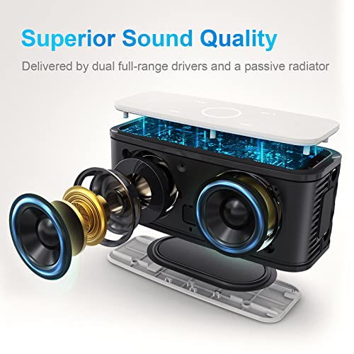 DOSS SoundBox Touch Wireless Speaker - 12W HD Sound