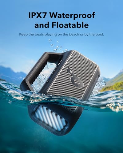Anker Boom 2 Waterproof Bluetooth Speaker, 80W Bass