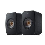 KEF LSX II Wireless Bookshelf Speakers - Black