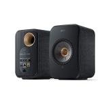 KEF LSX II Wireless Bookshelf Speakers - Black