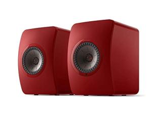KEF LS50 Wireless II Active Stereo Speakers - Crimson