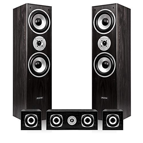 Fenton 5.0 Powerful Surround Sound Home Speaker System