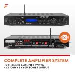 Fenton AV-150BT HiFi 5-Channel Bluetooth Amplifier