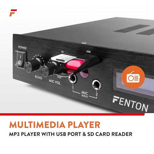 Fenton AV-150BT HiFi 5-Channel Bluetooth Amplifier