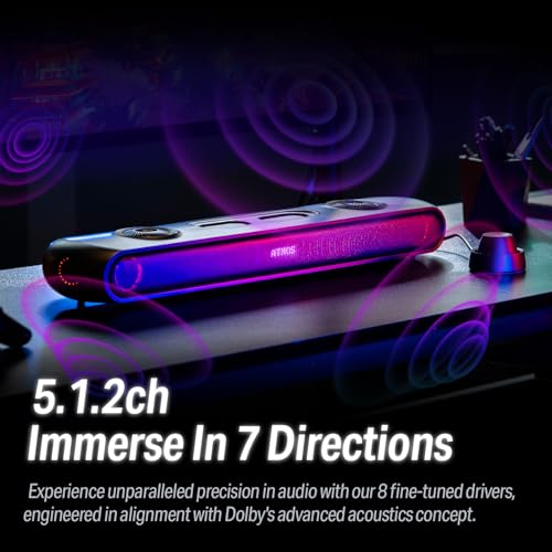 OXS Thunder Pro Gaming Soundbar with Dolby Atmos