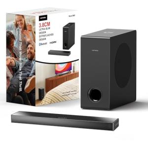 ULTIMEA Ultra Slim Sound Bar with Subwoofer