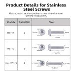 TaoAcc Universal Heavy Duty Speaker Wall Mount