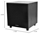 Monoprice 8 Inch 60-Watt Powered Subwoofer - Black