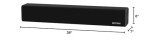 Bestisan 2.1 Channel 100W Soundbar with Subwoofer
