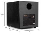 Klipsch R-120SW Subwoofer, Black