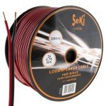 100m Red/Black Speaker Cable 2x0.75mm²