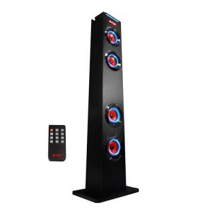 Sumvision PYSC LED Tower Speaker: Bluetooth, PC, Phone, Iphone, Ipad, Samsung