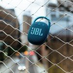 JBL Clip 4 - Portable Bluetooth Speaker (Blue)