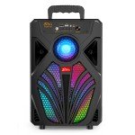 Outdoor wireless subwoofer with microphone