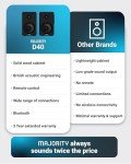 MAJORITY D40 Bluetooth Bookshelf Speakers | 60W HiFi