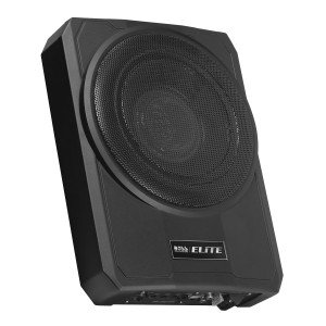 10" Low-Profile Car Subwoofer with Amplifier