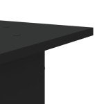 VidaXL HiFi Speaker Stands - Black Wooden Pair