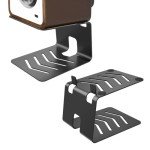 Suptek Metal Desktop Speaker Stands with Vibration Pads
