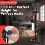 Adjustable Floor Speaker Stands - Pair