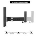 Adjustable Heavy-Duty Wall Mount Speaker Brackets