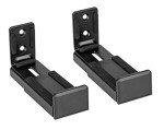 Adjustable Wall Mount for Soundbar Speakers - Black