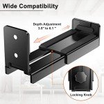 PUTORSEN Adjustable Soundbar Wall Mount Bracket