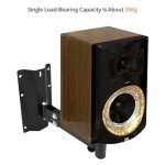 Adjustable Heavy-Duty Wall Mount Speaker Brackets