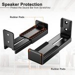 PUTORSEN Adjustable Soundbar Wall Mount Bracket