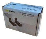 Adjustable Wall Mount for Soundbar Speakers - Black