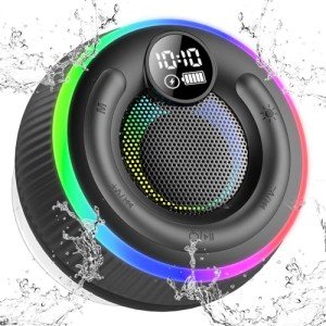 Portable Bluetooth Speaker with RGB Lights and HD Sound
