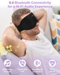 Bluetooth Sleep Mask with 3D Speakers for Comfort