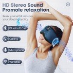 Bluetooth Sleep Mask Headphones with 16Hrs Playtime