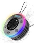 Waterproof Bluetooth Shower Speaker with RGB Lights